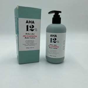 AHA 12% RELAX DAY EXFOLIATING BODY LOTION